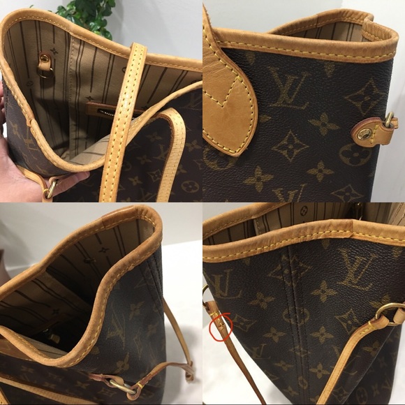 💎💯Authentic💯💎 set of Mono Neverfull MM and Sarah Long Wallet - Picture 6 of 17